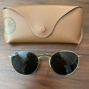 Ray Ban round frame sunglasses